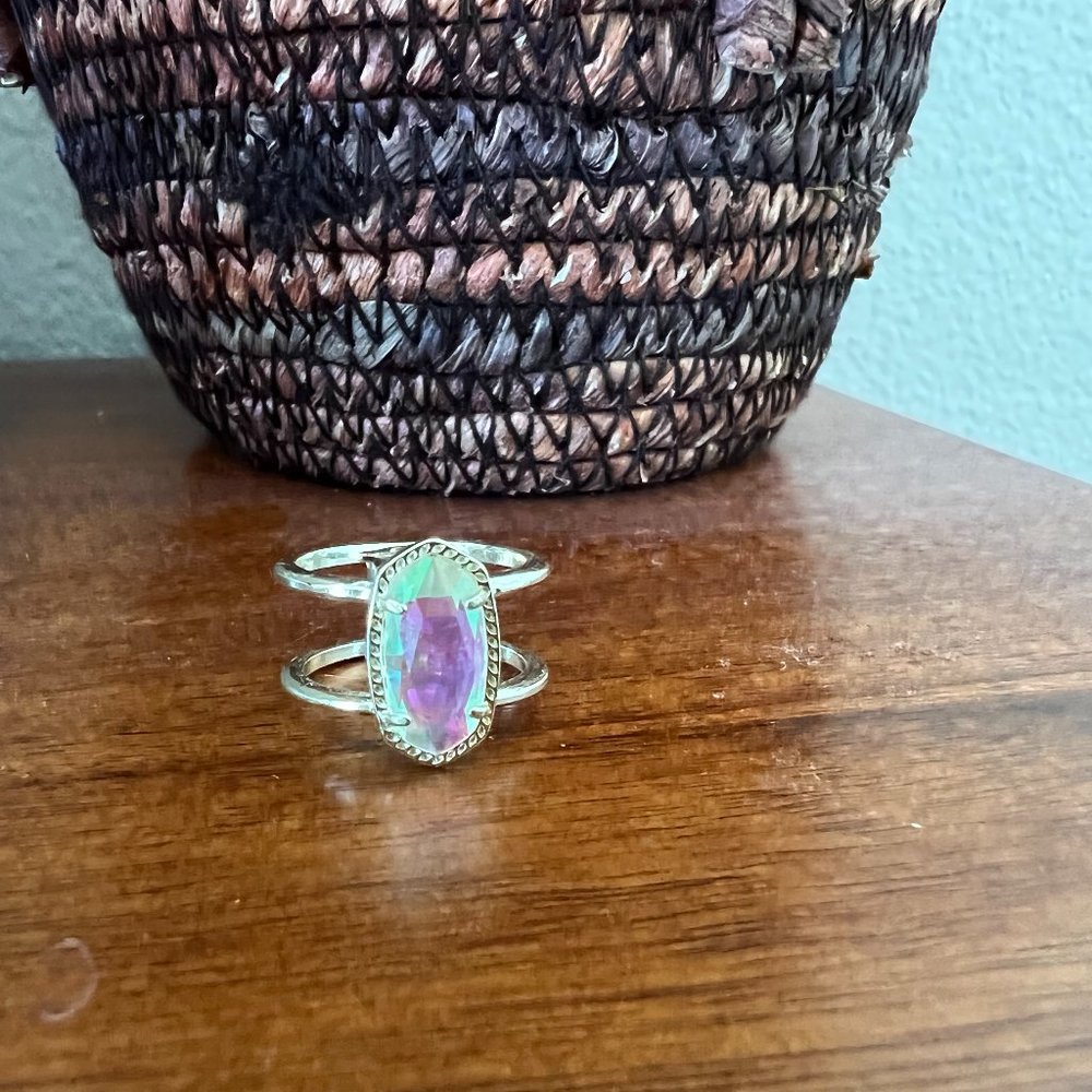 Kendra Scott Iridescent Gold Ring